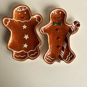 Gingerbread porcelain boy & girl set